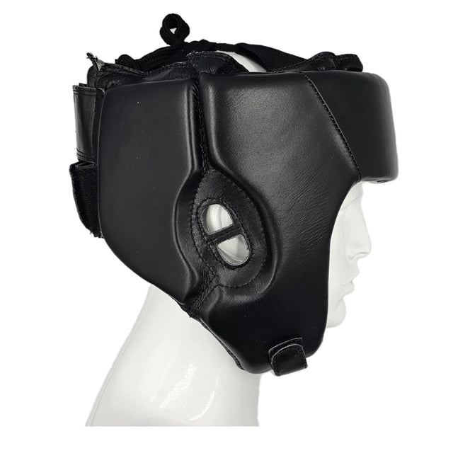 Pro-Box Leather Club Essentials Head Guard Black