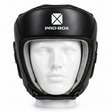 Pro-Box Leather Club Essentials Head Guard Black
