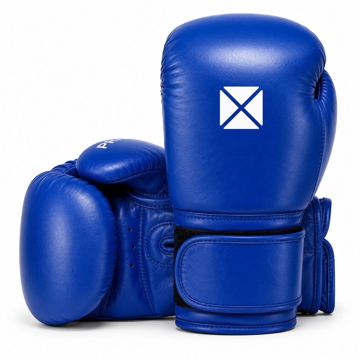 Pro-Box Leather Essential Boxing Gloves Blue