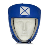 Pro-Box Leather Club Essentials Head Guard Blue