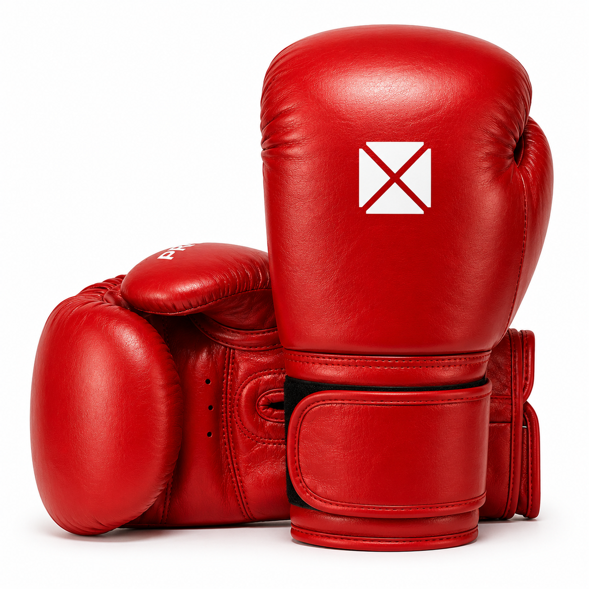 Pro-Box Leather Essential Boxing Gloves Red