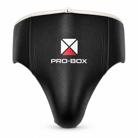 Pro-Box Black Leather Abdo Guard