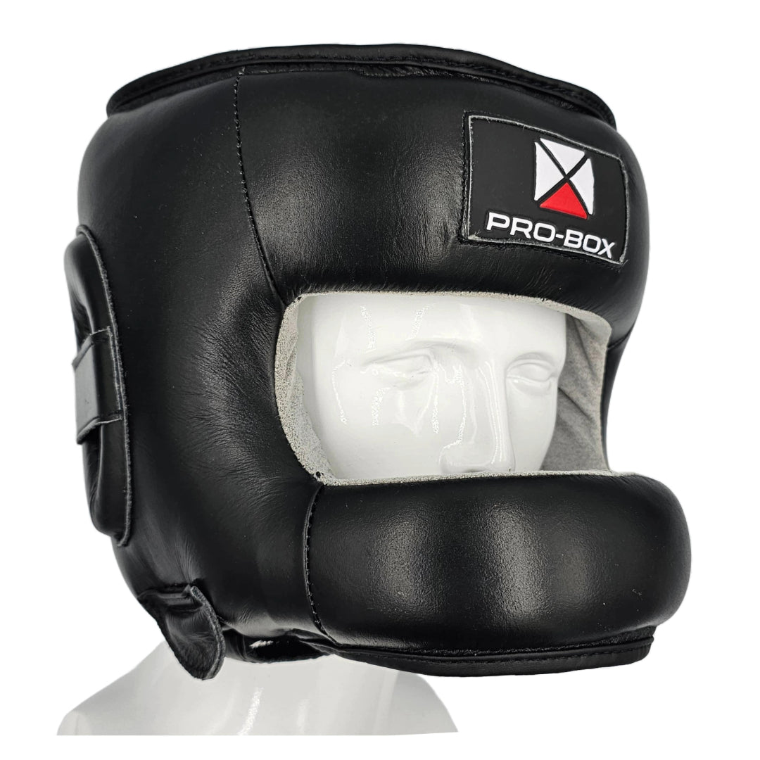 Pro-Box Leather Face Saver Head Guard