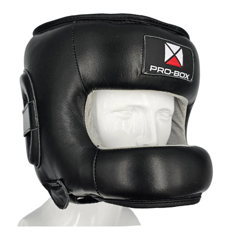 Pro-Box Leather Face Saver Head Guard