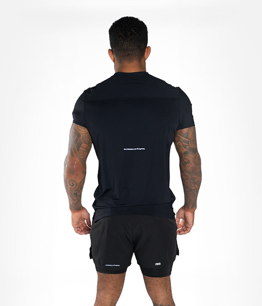 Progress Sempre Technical Shorts Black, view 2 of 4