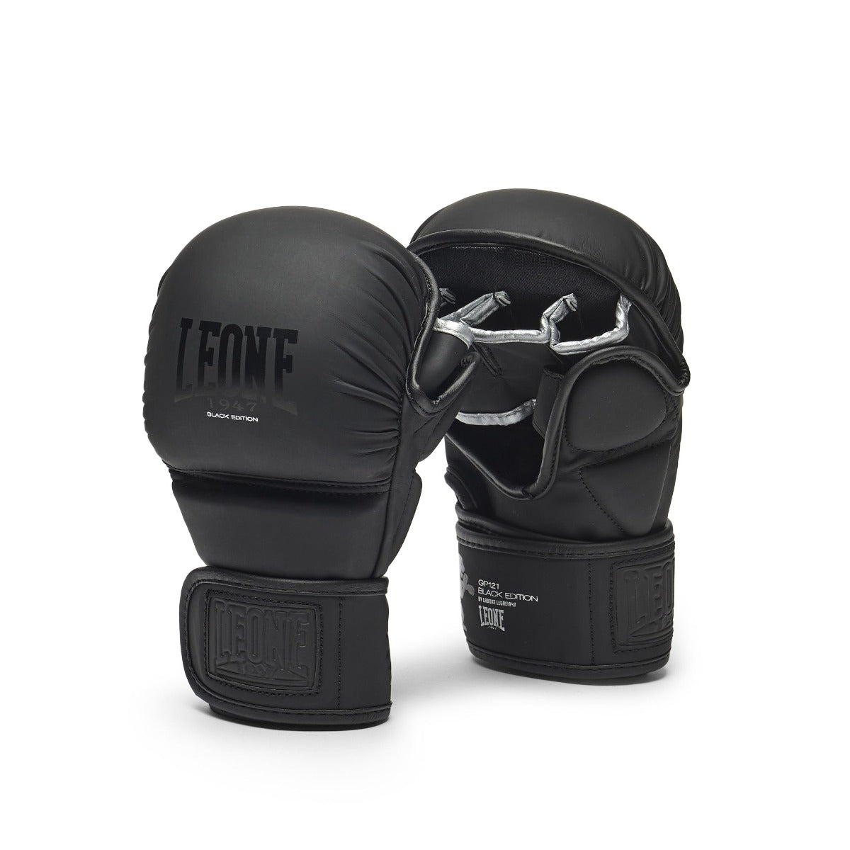 LEONE BLACK EDITION ヘッドギア,グローブ Leone Black Edition Hybrid MMA Gloves from Made4Fighters