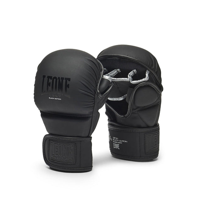 Leone Black Edition Hybrid MMA Gloves