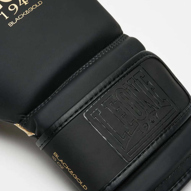 Leone  Black & Gold Boxing Gloves