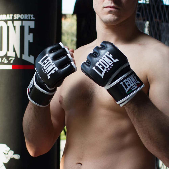 Leone Contact MMA Gloves Black