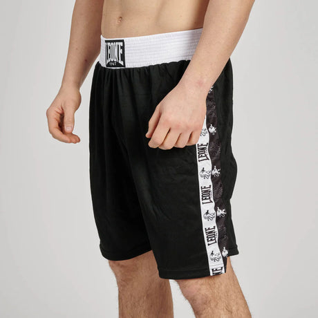 Leone Iconic Boxing Shorts Black