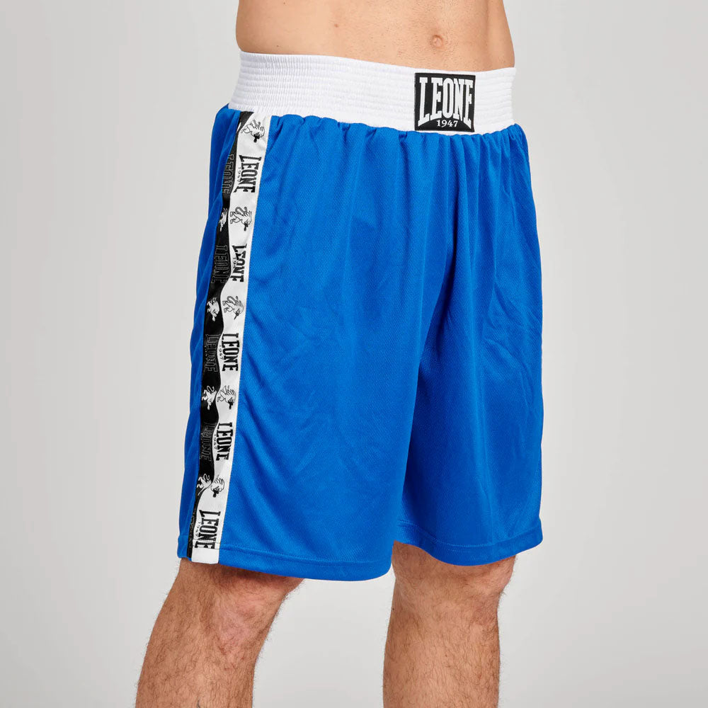 Leone Iconic Boxing Shorts Blue