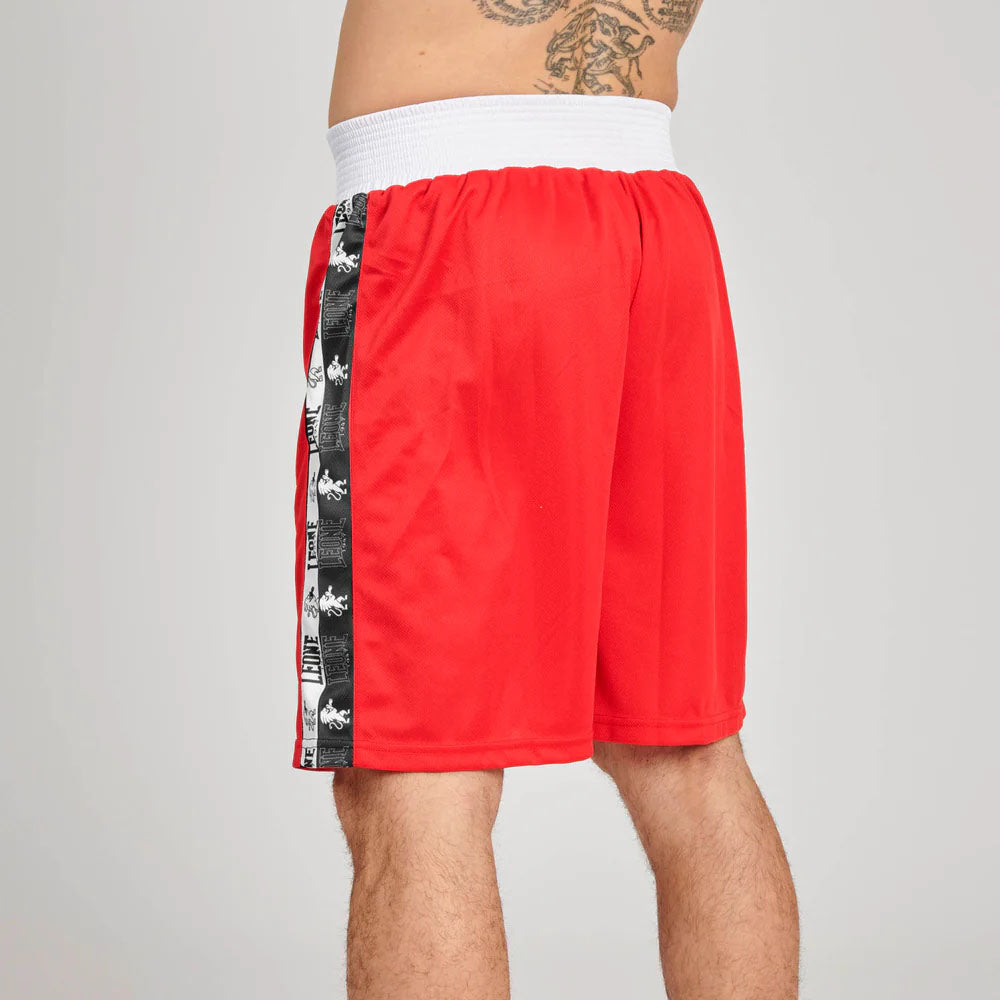 Leone Iconic Boxing Shorts Red