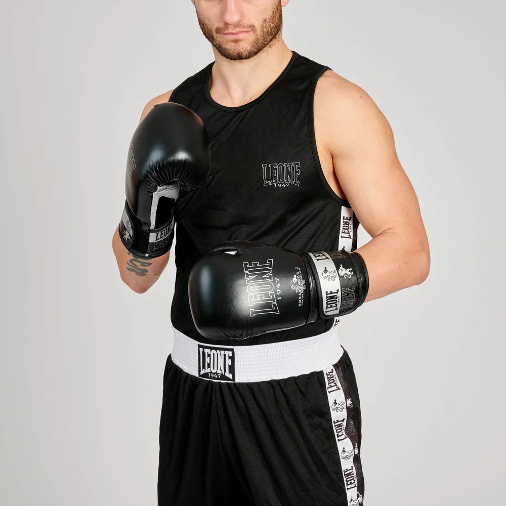 Leone Iconic Boxing Singlet Black