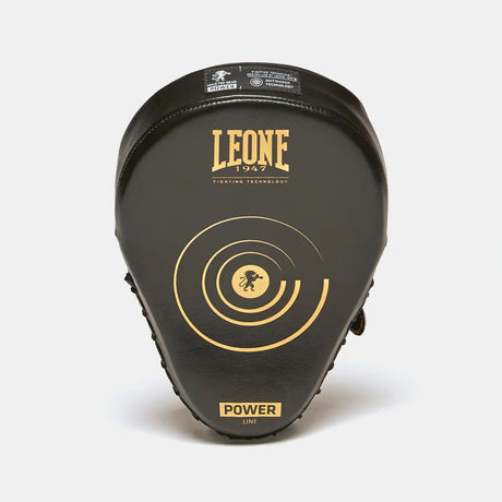 Leone Power Line Curved Punch Mitts Black