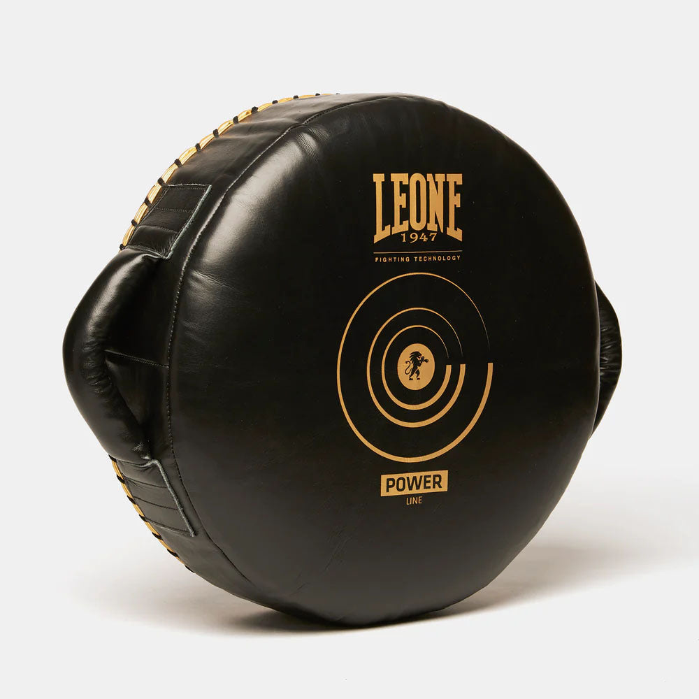 Leone Power Line Punch Shield Black from Made4Fighters