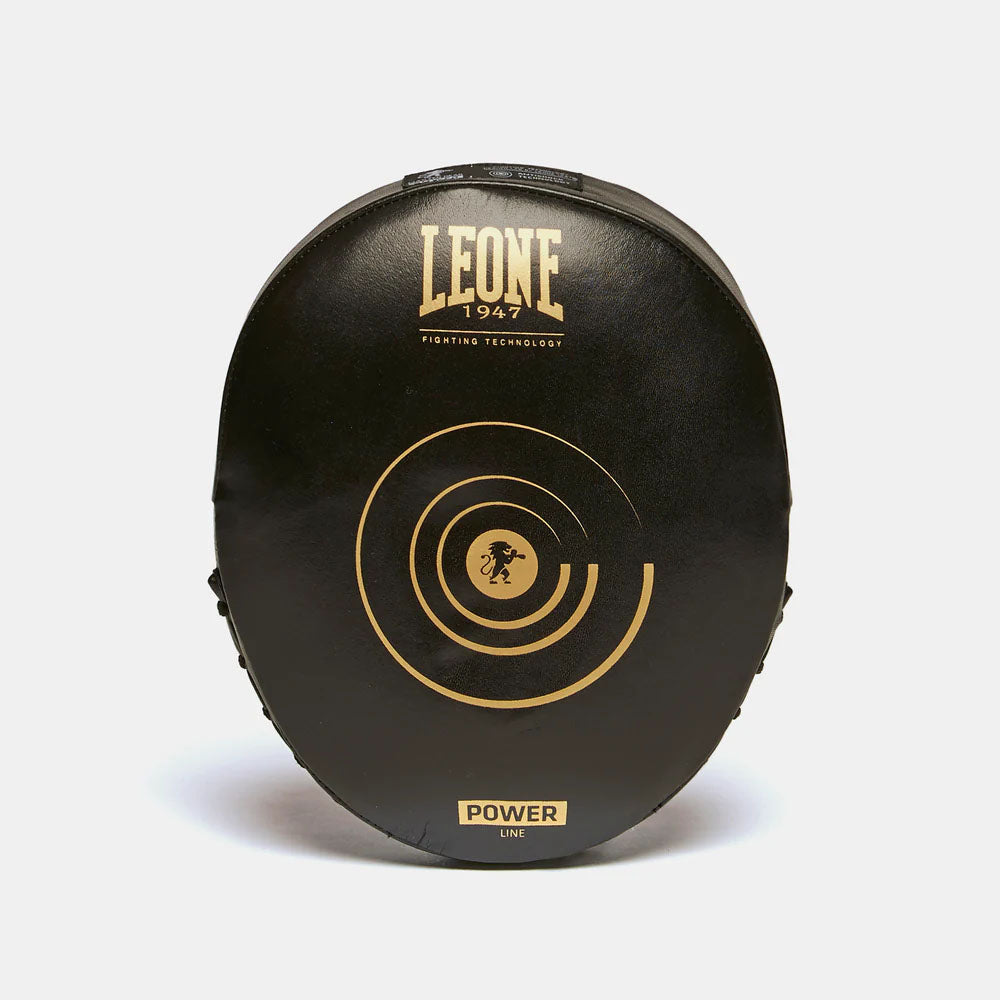 Leone Power Line Rounded Punch Mitts Black