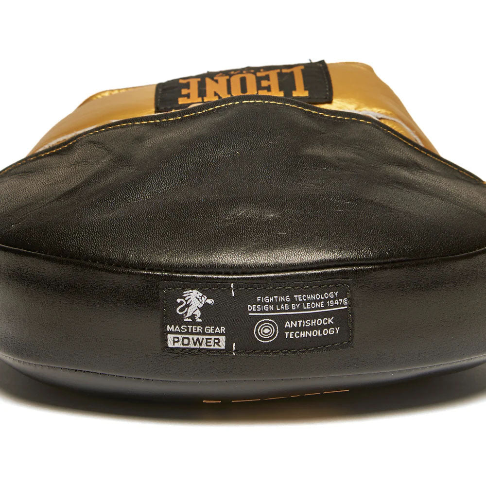 Leone Power Line Rounded Punch Mitts Black