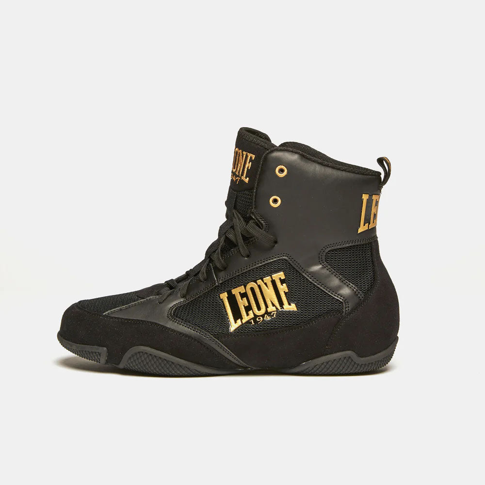 Leone Premium Boxing Shoes Black