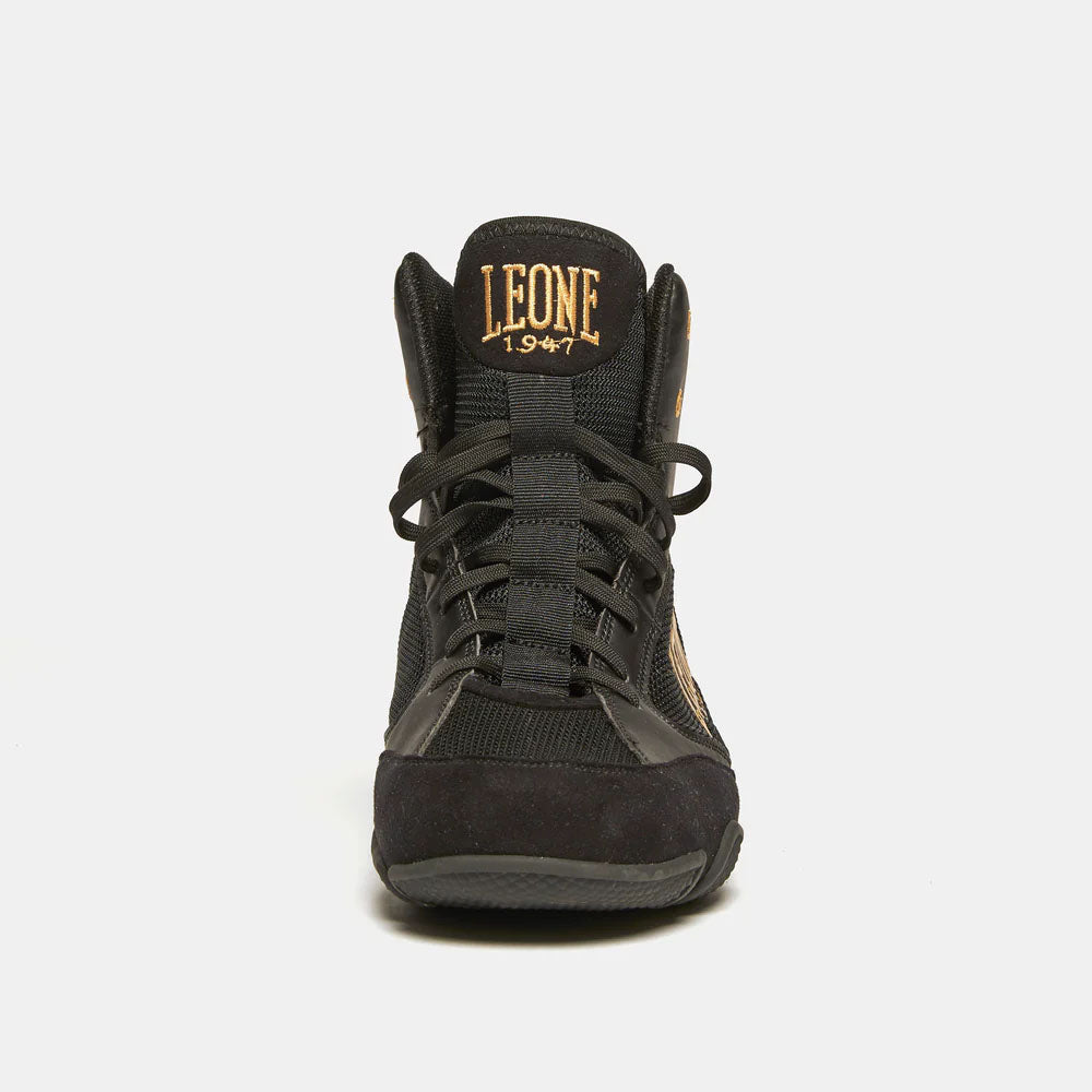 Leone Premium Boxing Shoes Black
