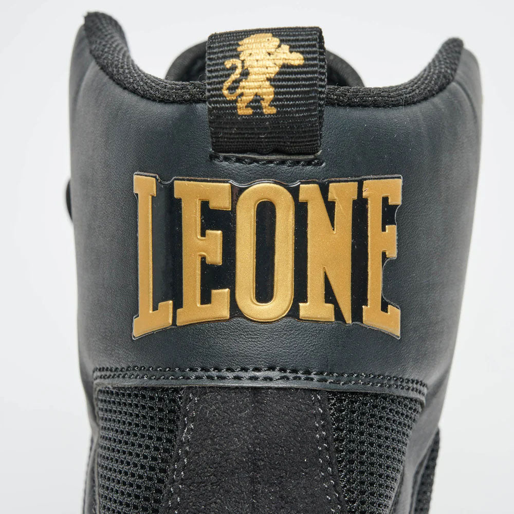 Leone Premium Boxing Shoes Black