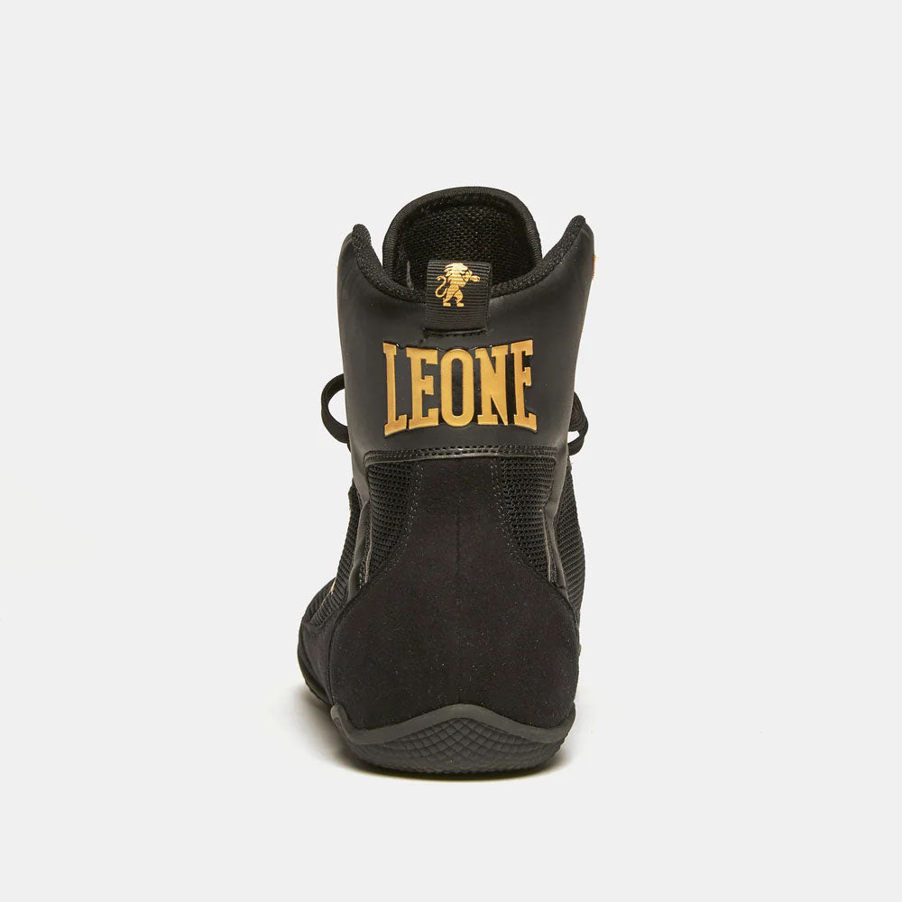 Leone Premium Boxing Shoes Black