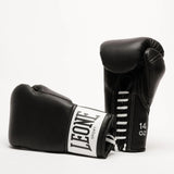 Leone Romeo Vintage Laced Boxing Gloves Black