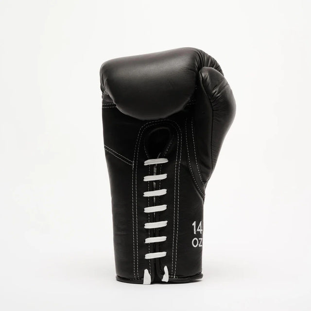 Leone Romeo Vintage Laced Boxing Gloves Black