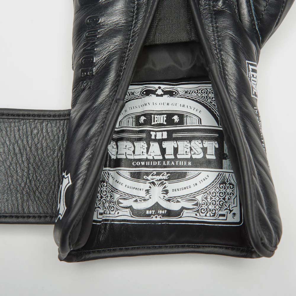 Leone The Greatest Boxing Gloves Black