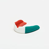 Leone Titan Mouth Guard White/Red/Green
