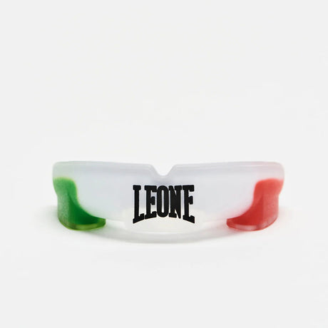 Leone Top Guard Mouth Guard White/Red/Green