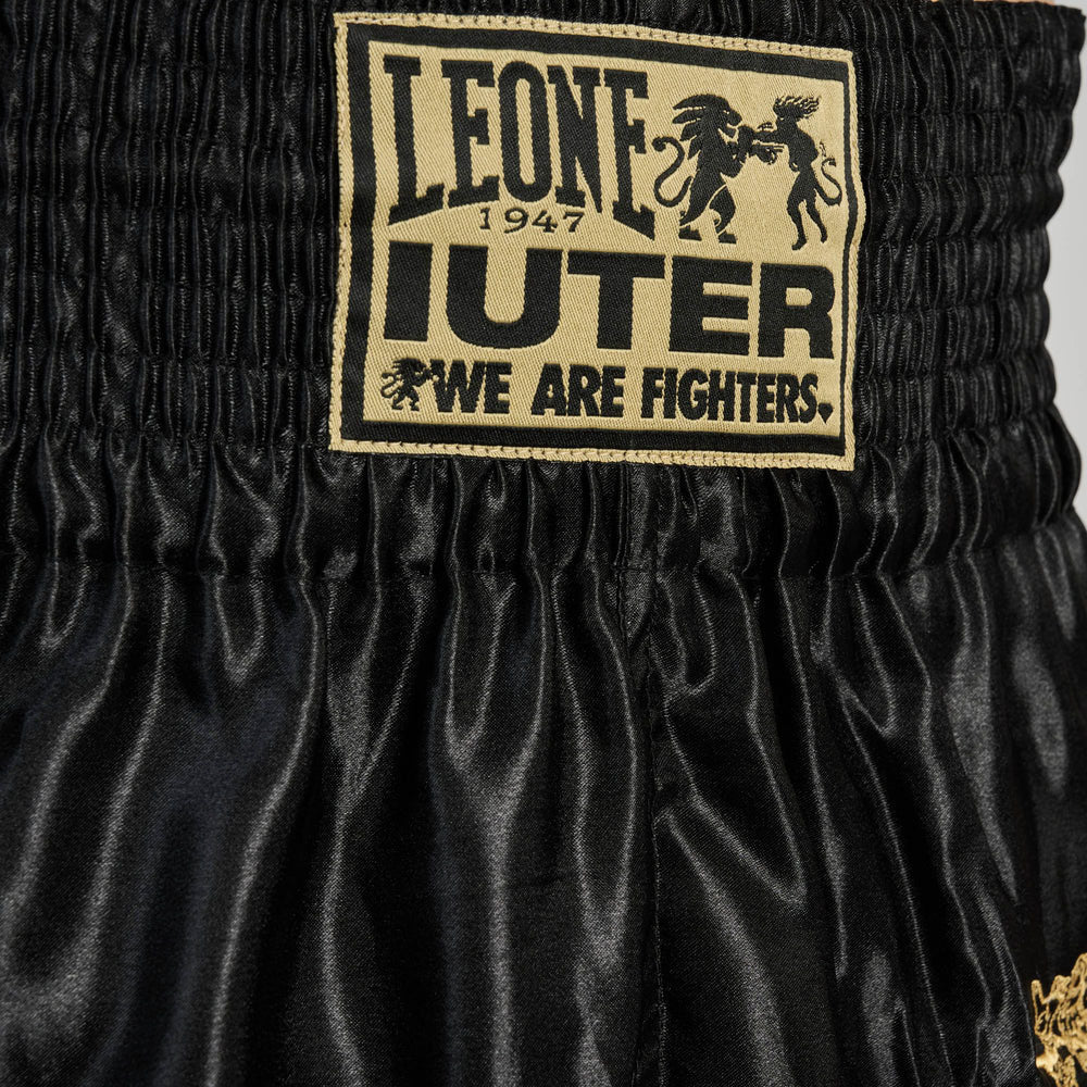 Leone X Iuter Combat Shorts Black