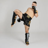 Leone X Iuter Combat Shorts Black