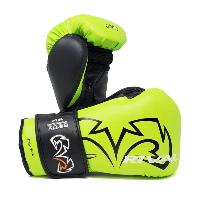 Rival RS11V Evolution Sparring Gloves Lime