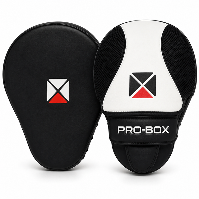 Pro-Box M2 Curved Focus Mitts Black/White