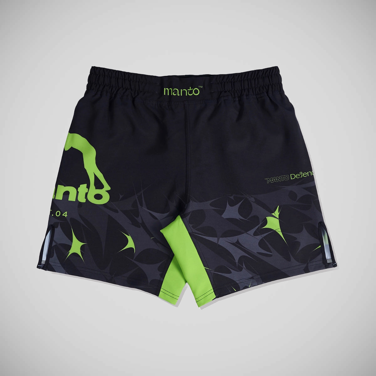 Manto Terra Fight Shorts Black from Made4Fighters