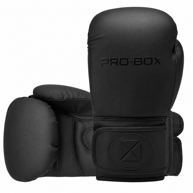 Pro-Box Club Junior Sparring Gloves Matt Black