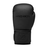 Pro-Box Club Spar Boxing Gloves Matt Black