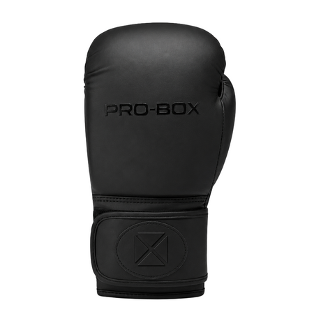 Pro-Box Club Spar Boxing Gloves Matt Black
