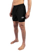 Scramble Mirai Combination Shorts Black in black, view 3 of 6