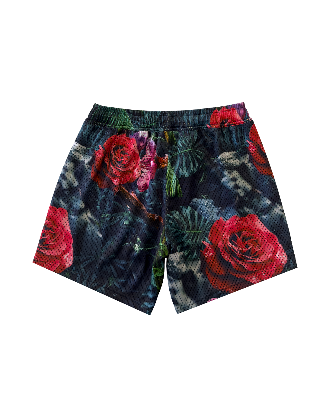 Scramble Mesh Hybrid Grappling Shorts Ohana Camo in Ohana floral camo, view 6 of 6