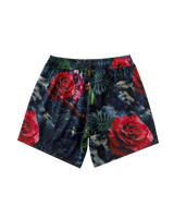 Scramble Mesh Hybrid Grappling Shorts Ohana Camo in Ohana floral camo, view 6 of 6