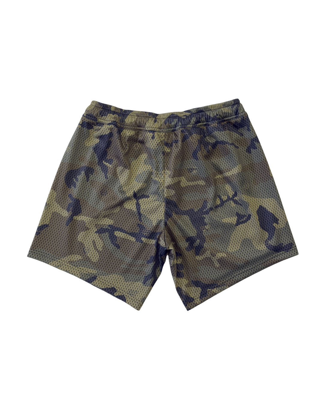 Scramble Mesh Hybrid Grappling Shorts Woodland Camo in Woodland camo, view 6 of 6