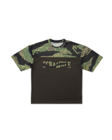 Scramble Mesh Hybrid Grappling Top Tiger Camo in Tiger camo, view 5 of 6
