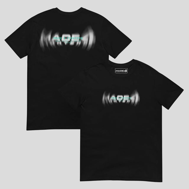 Made4Fighters Cyber Shockwave T-Shirt Black/Green Dual