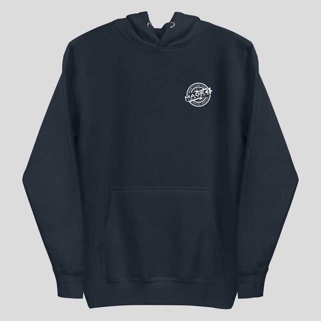 Made4Fighters Emblem Hoodie Navy