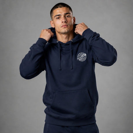 Made4fighters Emblem Hoodie Navy