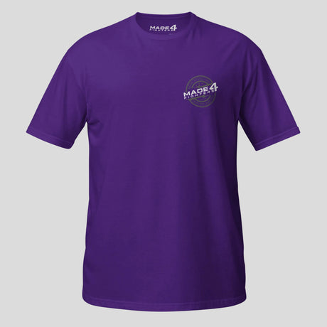 Made4Fighters Emblem T-Shirt Purple/Grey/White