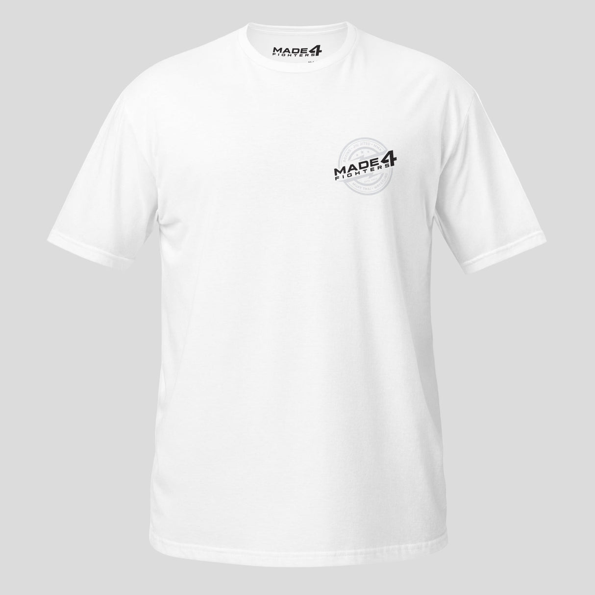 Made4Fighters Emblem T-Shirt White/Grey/Black