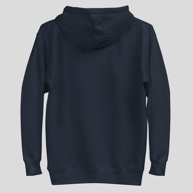 Made4Fighters Logo Hoodie Navy Back