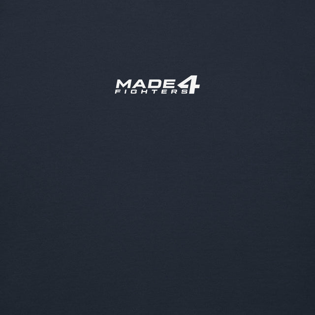 Made4Fighters Logo Hoodie Navy Logo